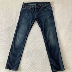 Hugo Boss Men's Slim Jeans - Dark Blue